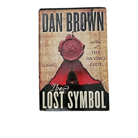 Dan Brown  Hardback cover The Lost Symbol book - Picture 1 of 4
